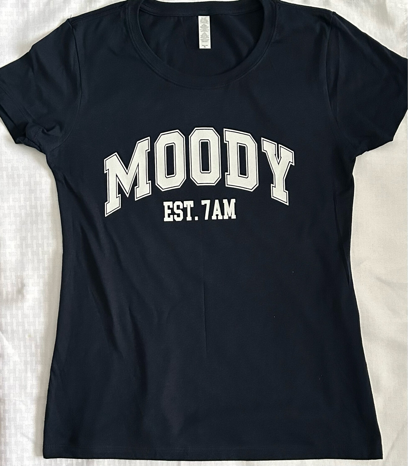 MOODY EST. SINCE 7AM- Women’s Tee