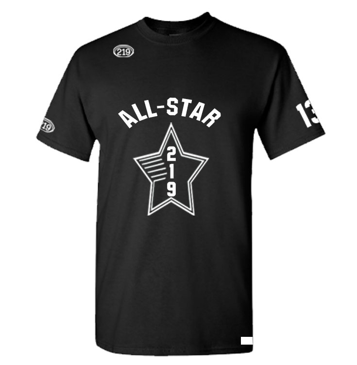 AREA CODE ALL-STAR JERSEY T-SHIRT