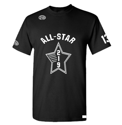 AREA CODE ALL-STAR JERSEY T-SHIRT