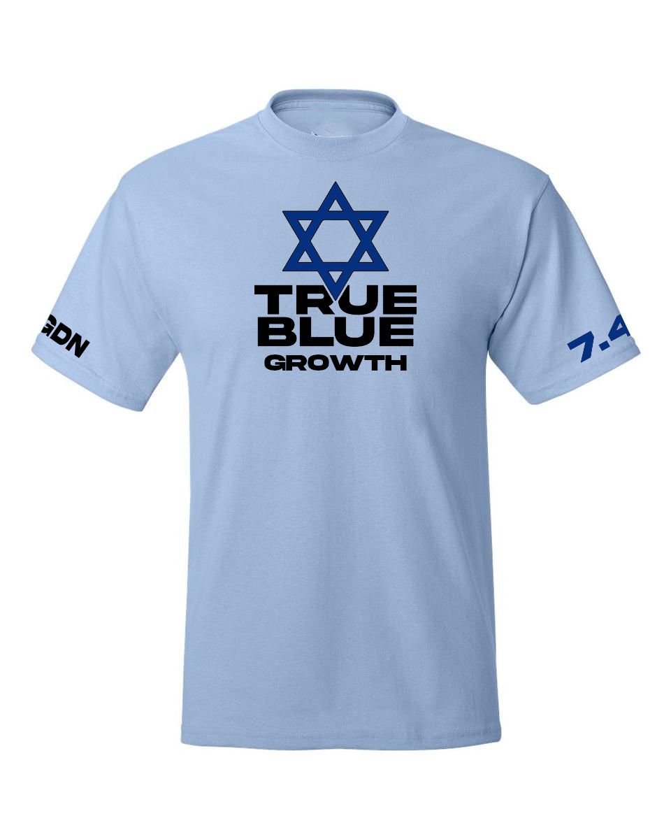 TRUE BLUE GROWTH TEE