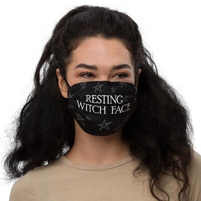 Resting Witch Face mask