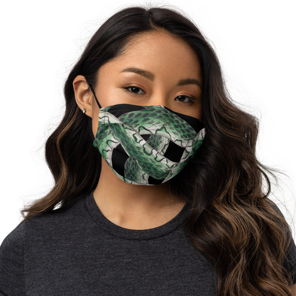 Snake face mask