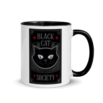 Black Cat Society Mug