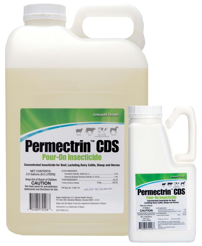 Permectrin® CDS Pour-On Insecticide