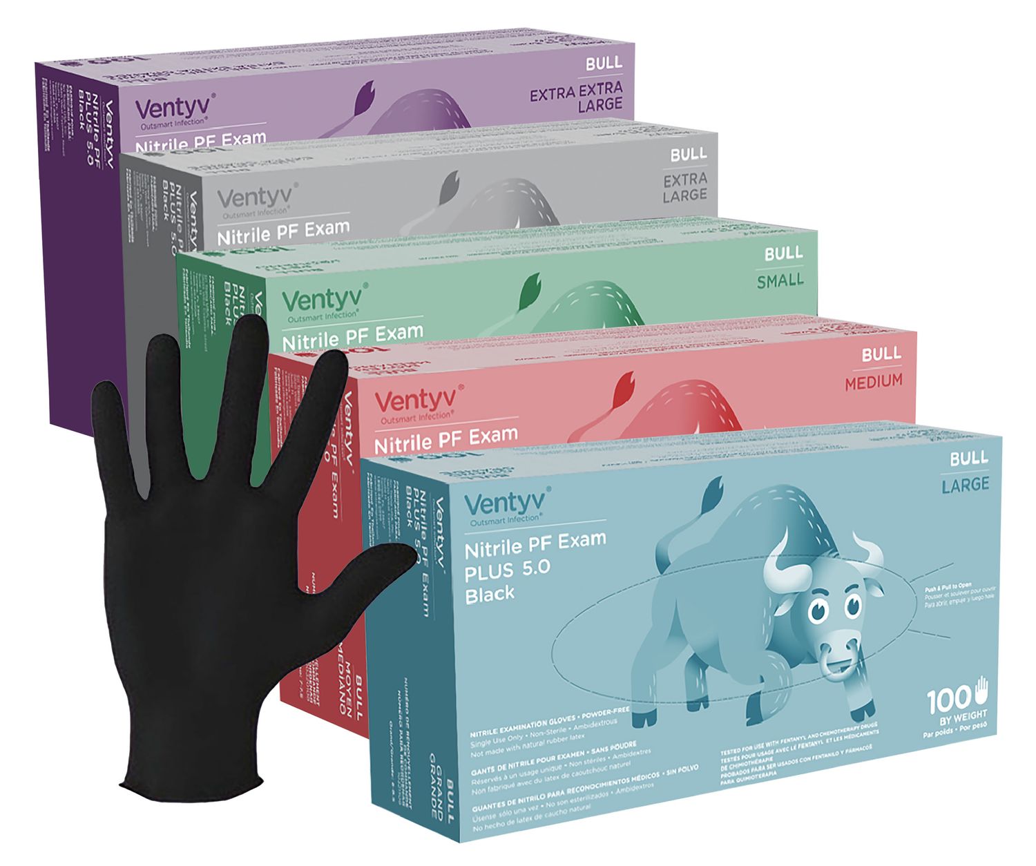 Nitrile Milker Gloves
