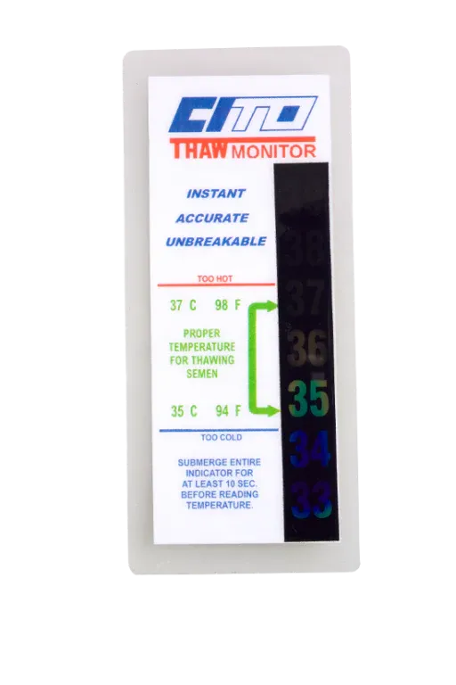 Cito Thaw Card Thermometer