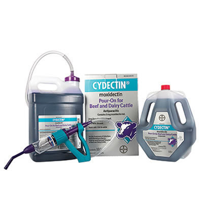 Cydectin® (moxidectin) Pour-On for Beef and Dairy Cattle, Size: 1 Liter