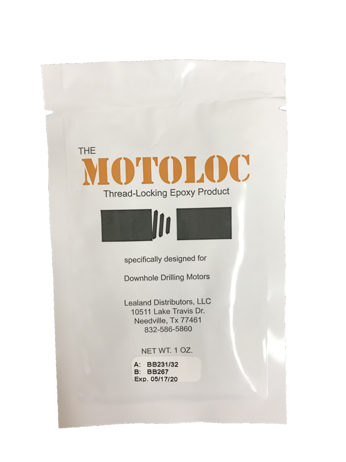 Motoloc (Orange) - 1 oz burst pack (box of 100)