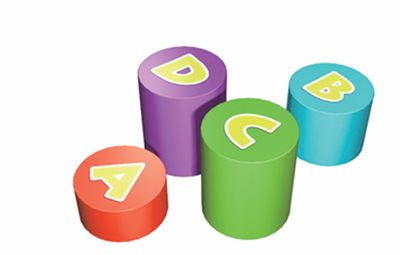 Soft Play Blocks ABC  - 4pc