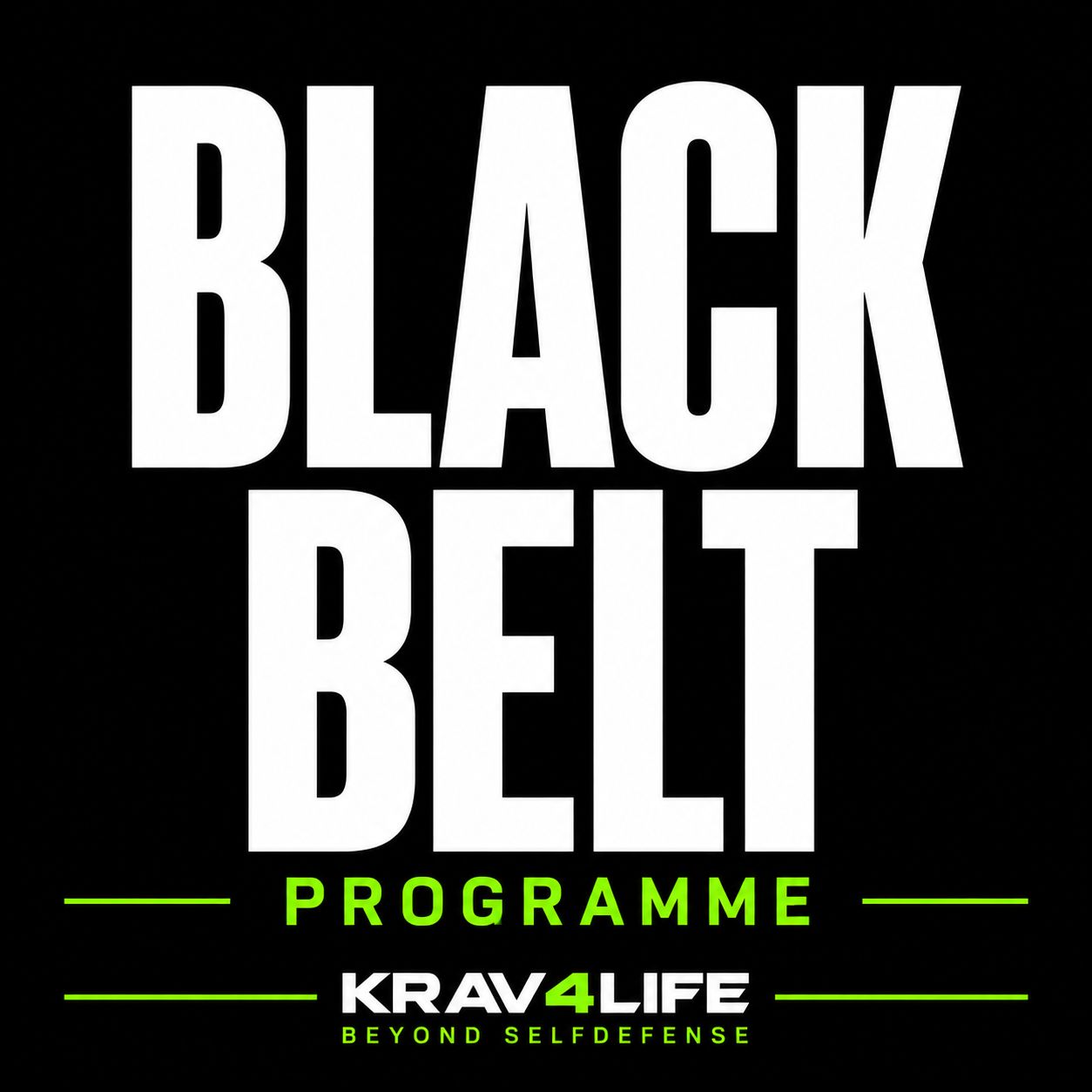BLACK BELT PROGRAM