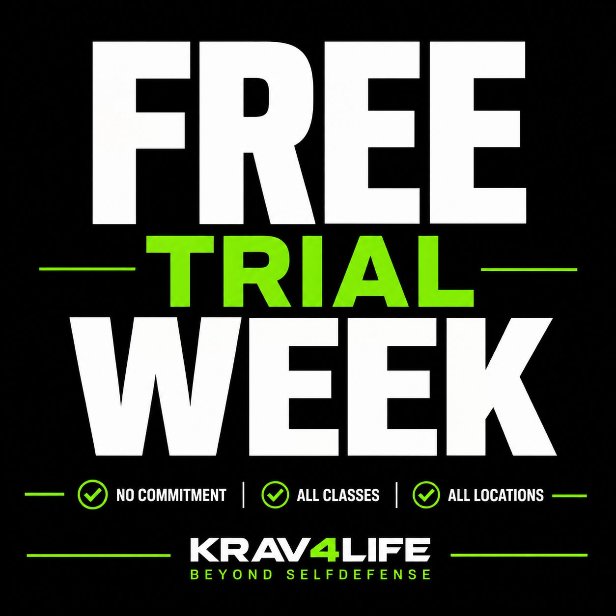 Free trail week Free trail week