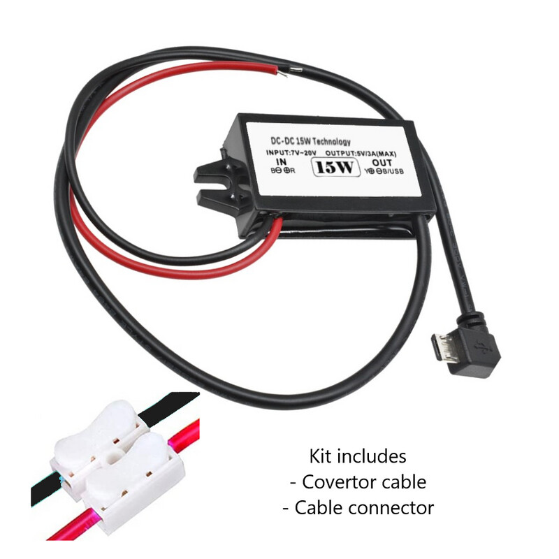 12V to 5V Converter cable