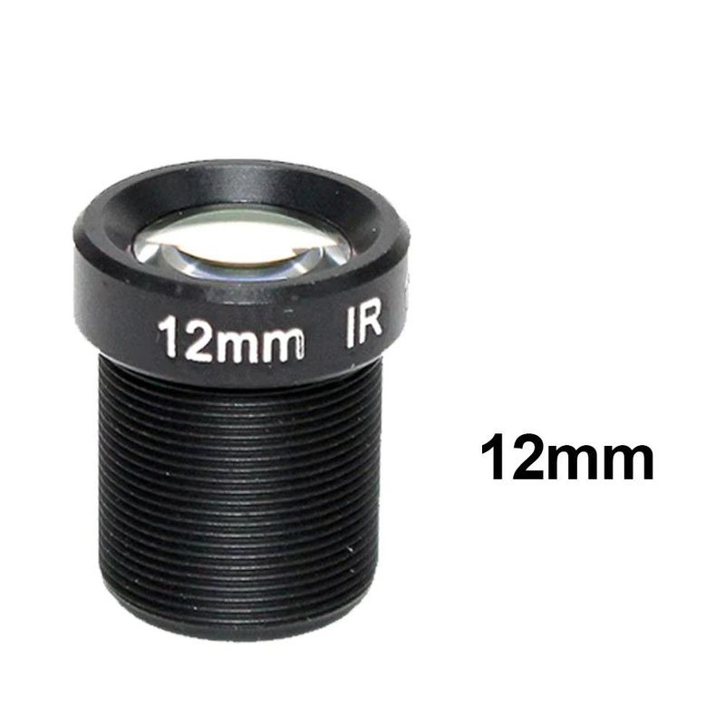 12mm M12 lens and CS mount adapter