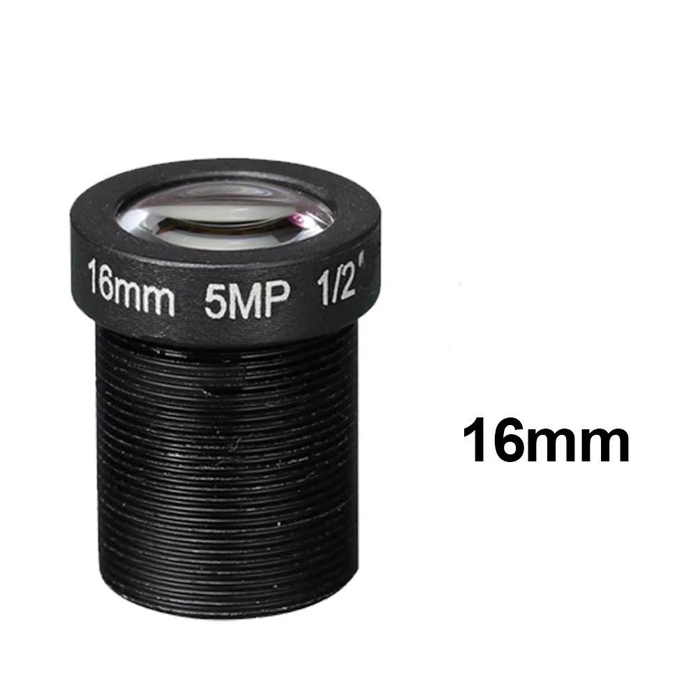 16mm M12 lens and CS mount adapter