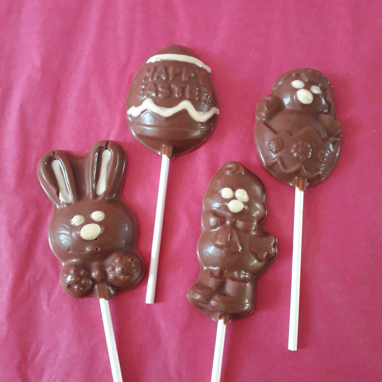 4 Pack Easter Lollipops