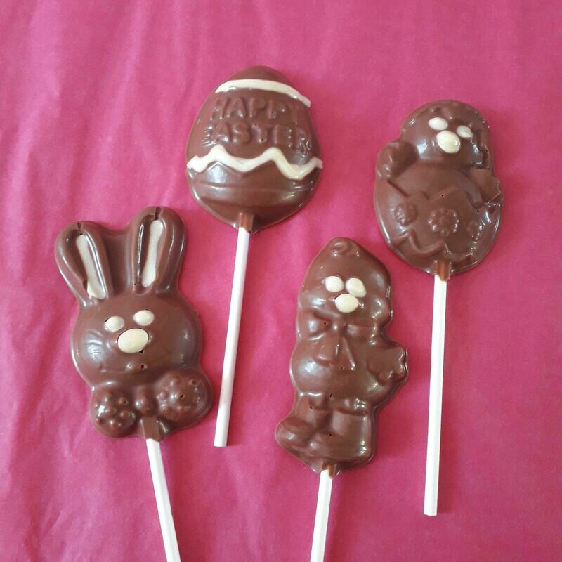 4 Pack Easter Lollipops
