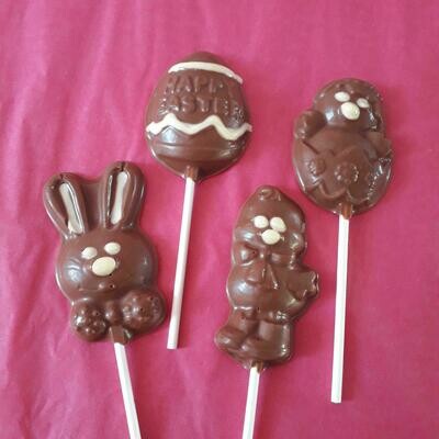 4 Pack Easter Lollipops