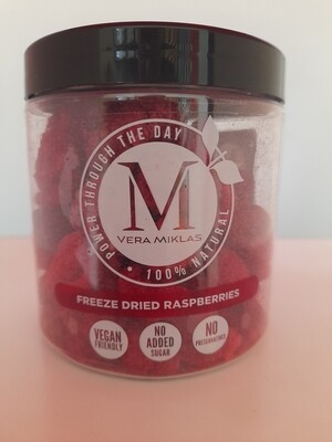 Freeze dried Raspberries - 20g