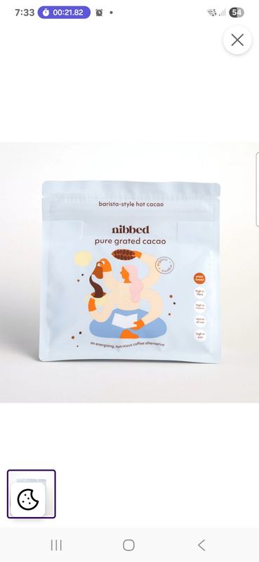 Nibbed Cacao grated 200g