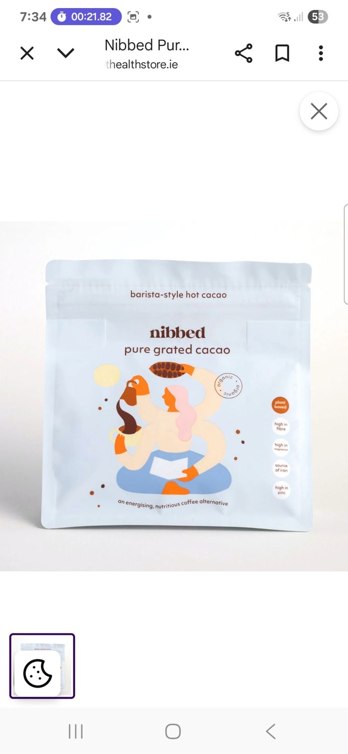 Nibbed Cacao grated 500g