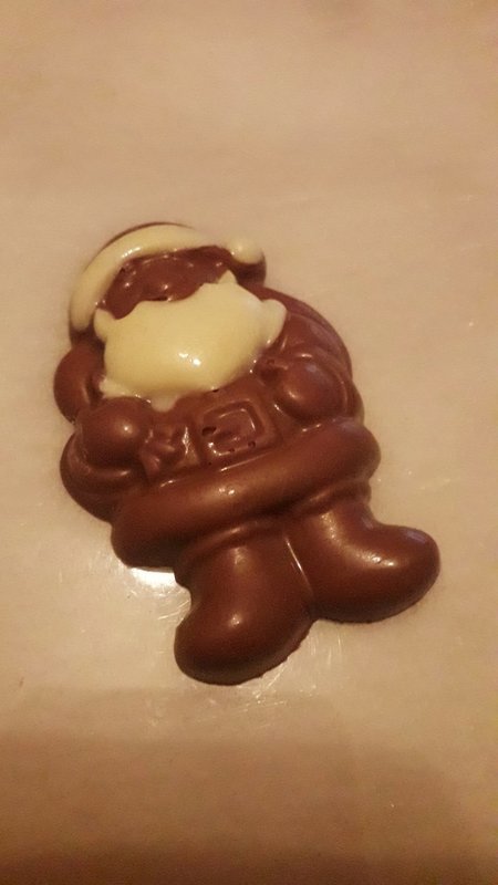 Small Chocolate Santa