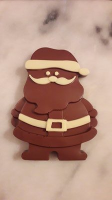 Large Chocolate Santa