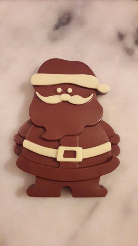 Large Chocolate Santa