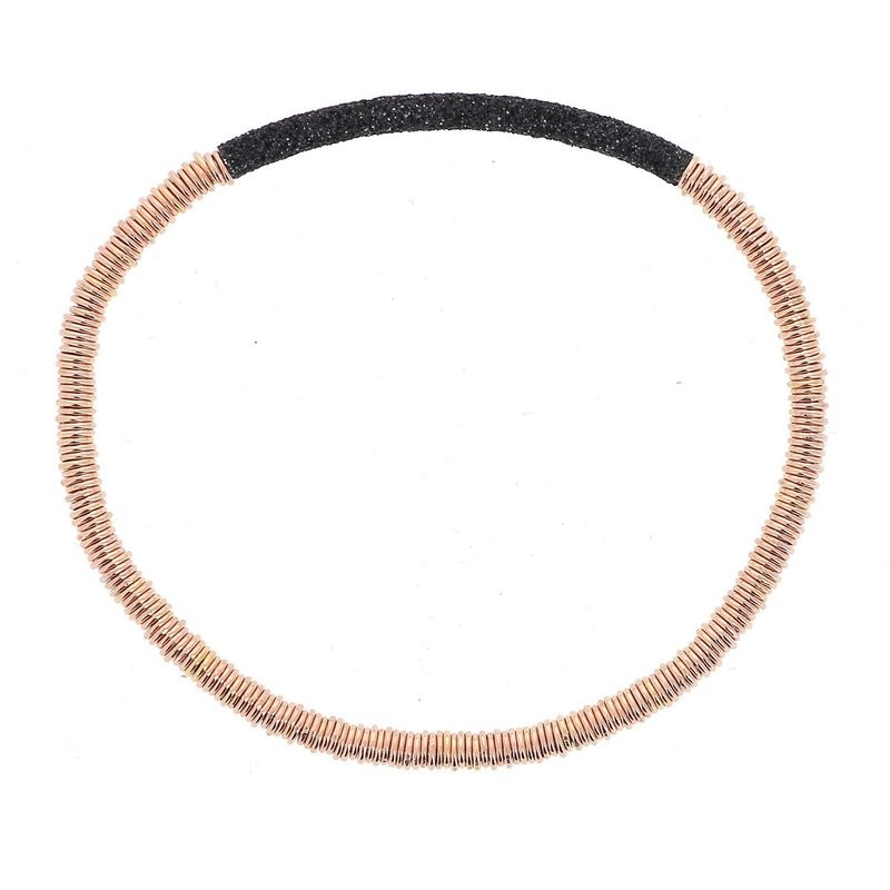 PULSERA POLVERE DI SOGNI ROSA NEGRO WPLVB923