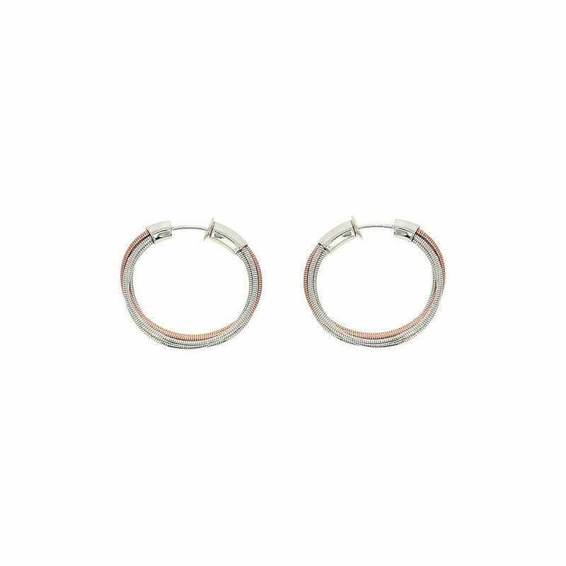 PENDIENTES WDNAO221 DNA RODIO ROSA PENDIENTES WDNAO221 DNA RODIO ROSA