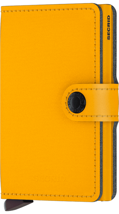 Miniwallet Yard Powder Ochre
Non-Leather