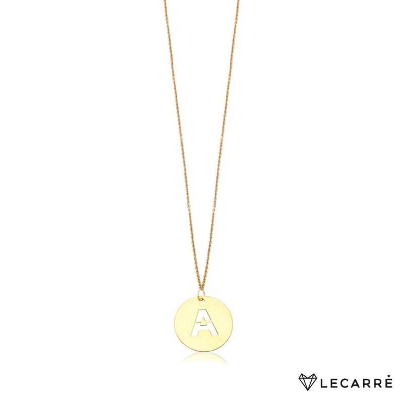 CADENA DE ORO CON INICIAL DE 9.00MM. GD004OA.00