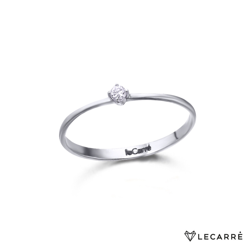 ANILLO DE ORO CON DIAMANTE. GA008OB.13