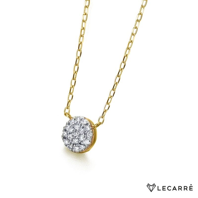 COLLAR DE ORO CON DIAMANTES. GD073OA.00