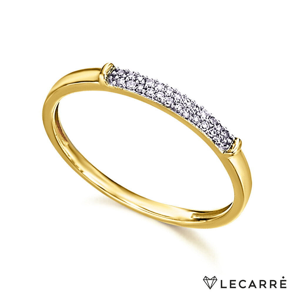 ANILLO DE ORO CON PAVÉ DE DIAMANTES. GA082OA.13