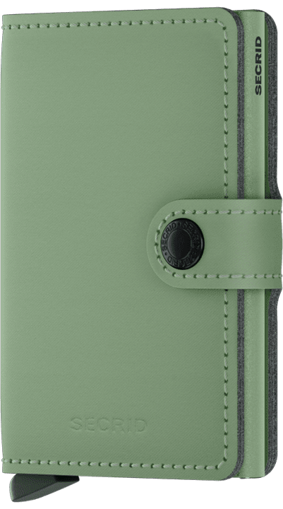 Miniwallet Yard Powder Pistachio
Non-Leather