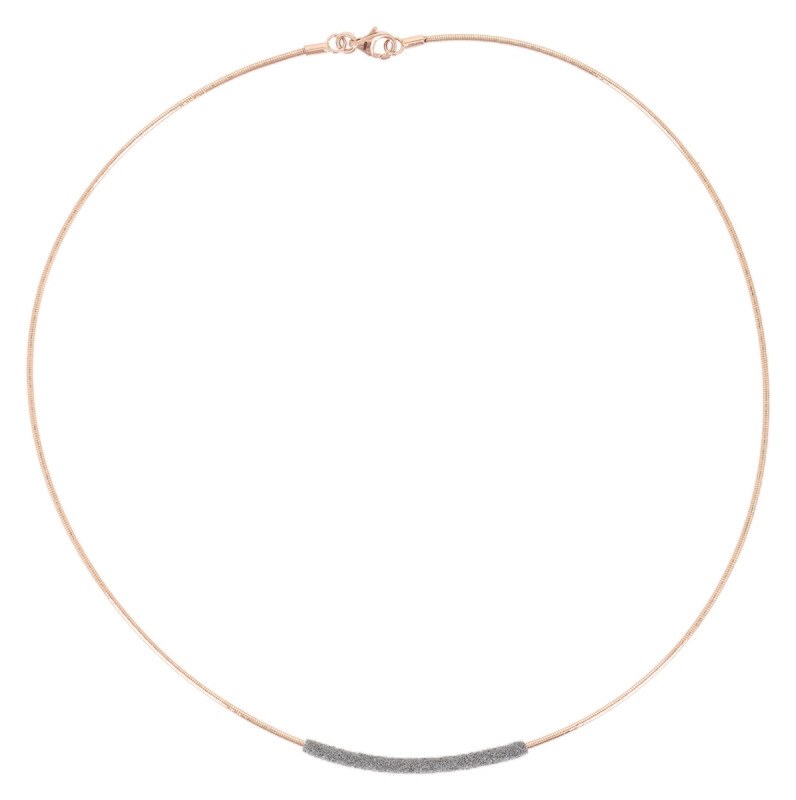 COLLAR PESAVENTO ORO ROSA. YDNAG011