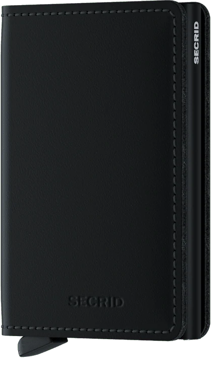 SLIMWALLET MATTE BLACK