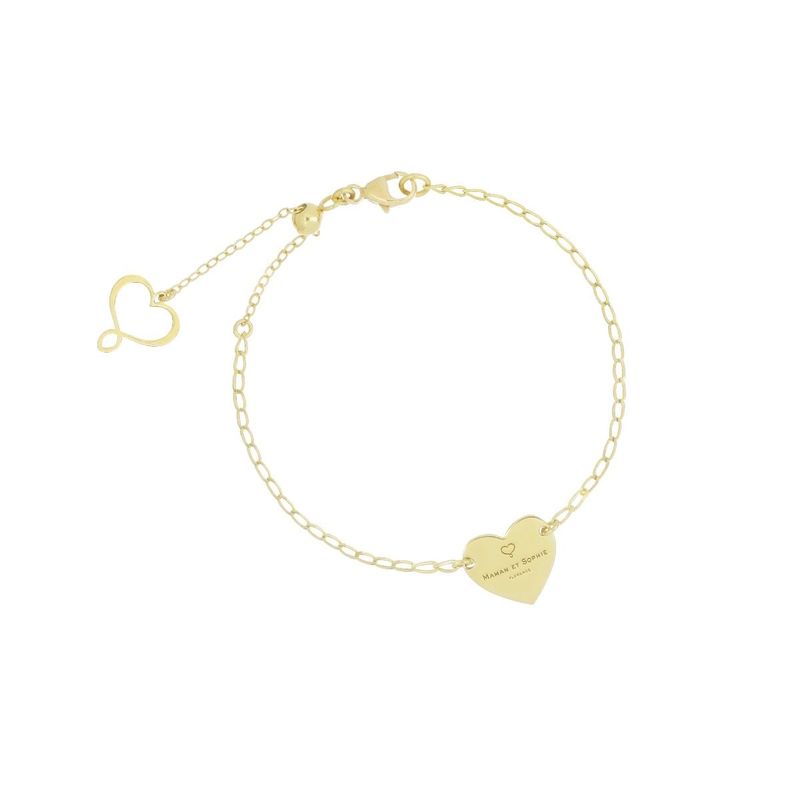 PULSERA DE PLATA CON BAÑO DE ORO AMARILLO. BPARC2