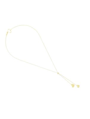 COLLAR DE PLATA CON BAÑO DE ORO AMARILLO CON DOS CORAZONES. GCARC22