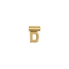 COLGANTE SEIMIA LETRA "D" ORO. 150406 003