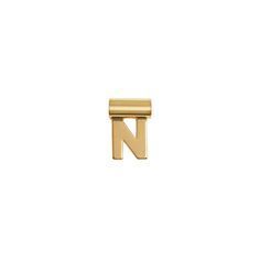 COLGANTE SEIMIA LETRA "N" ORO. 150406 014