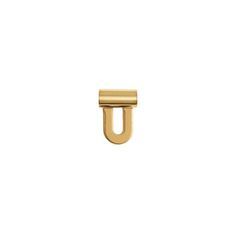 COLGANTE SEIMIA LETRA "U" ORO. 150406 021
