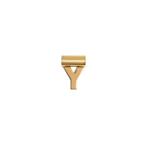 COLGANTE SEIMIA LETRA "Y" ORO. 150406 025