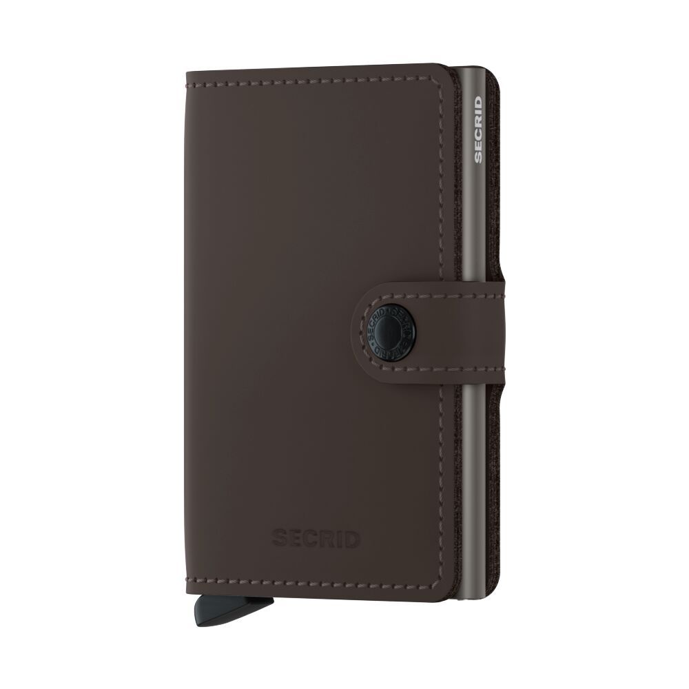 MINIWALLET MATTE TRUFFLE