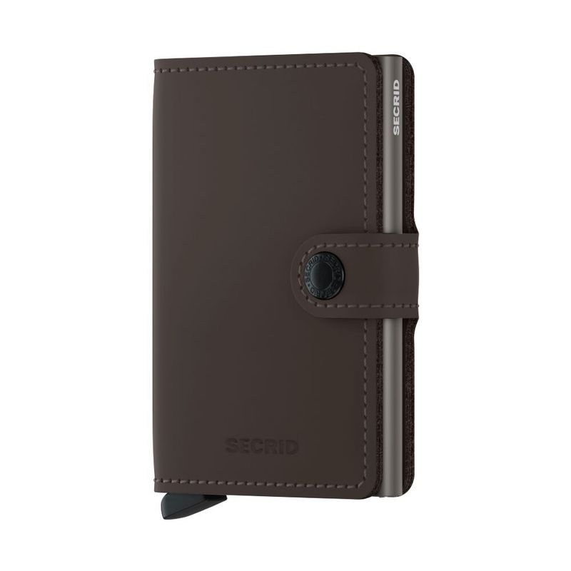 MINIWALLET MATTE TRUFFLE