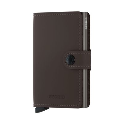 MINIWALLET MATTE TRUFFLE