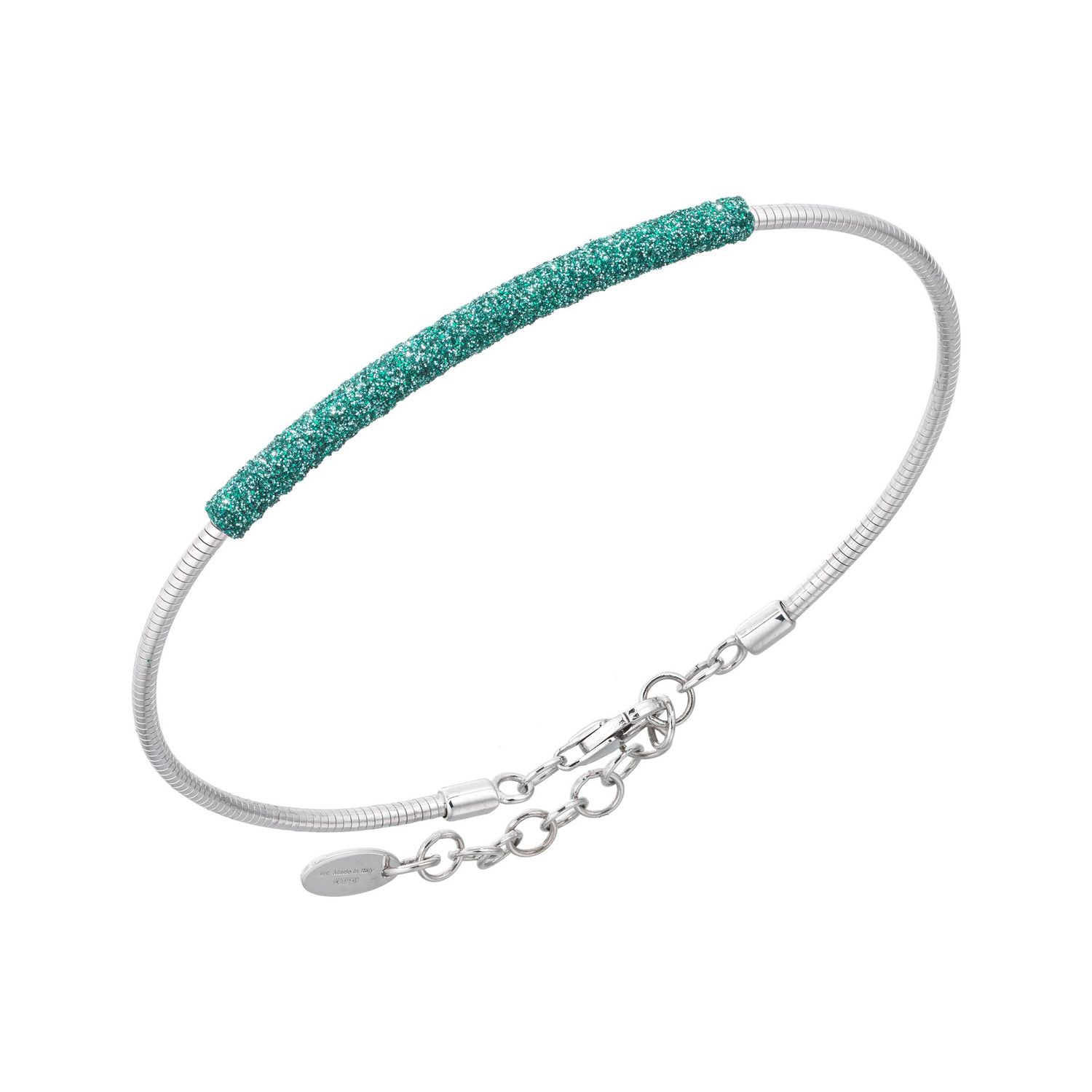 PULSERA DE PESAVENTO DNA POLVO VERDE AMAZONIA. WPSCB003