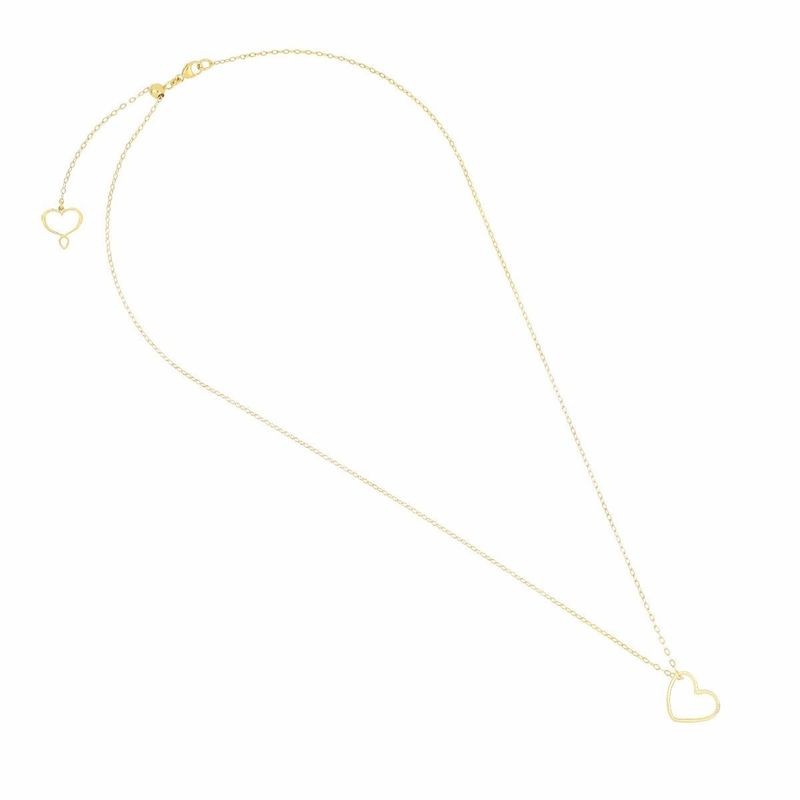 COLLAR TU CORAZÓN EN PLATA CON BAÑO DE ORO AMARILLO. GHYOU12