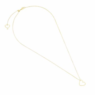 COLLAR TU CORAZÓN EN PLATA CON BAÑO DE ORO AMARILLO. GHYOU12