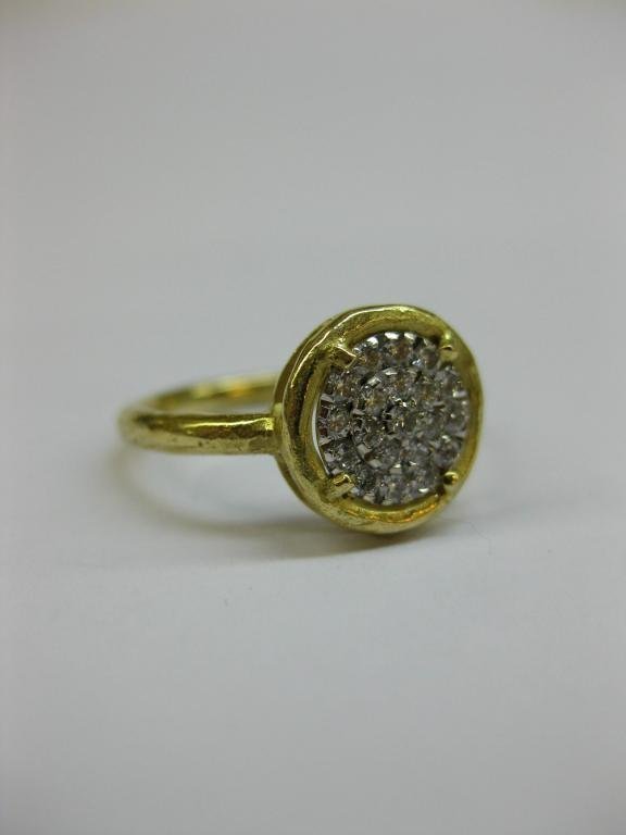 ANILLO DE ORO CON DIAMANTES